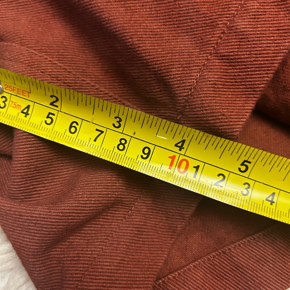 BODE Twill Rugby Short In Cinnamon - Picture 15 of 15